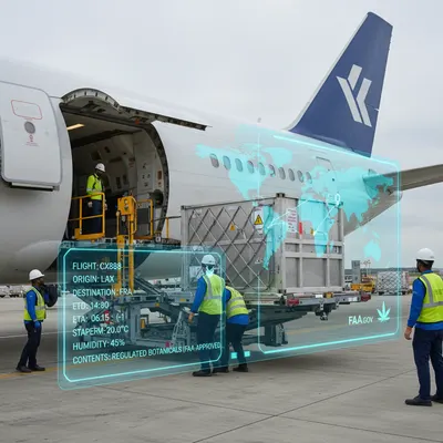 Navigating Cannabis Transport: FAA Guidance and Logistics Excellence