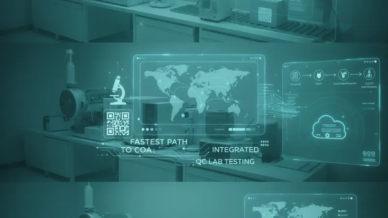 Fastest Path to COA: Integrated QC Lab Testing
